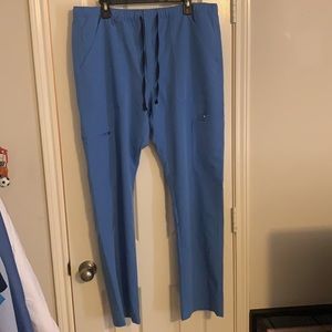 FIGS ceil blue Cairo cargo pants size XL